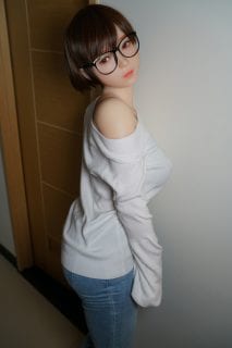 Akira 160cm short haired piper Silicone sex doll