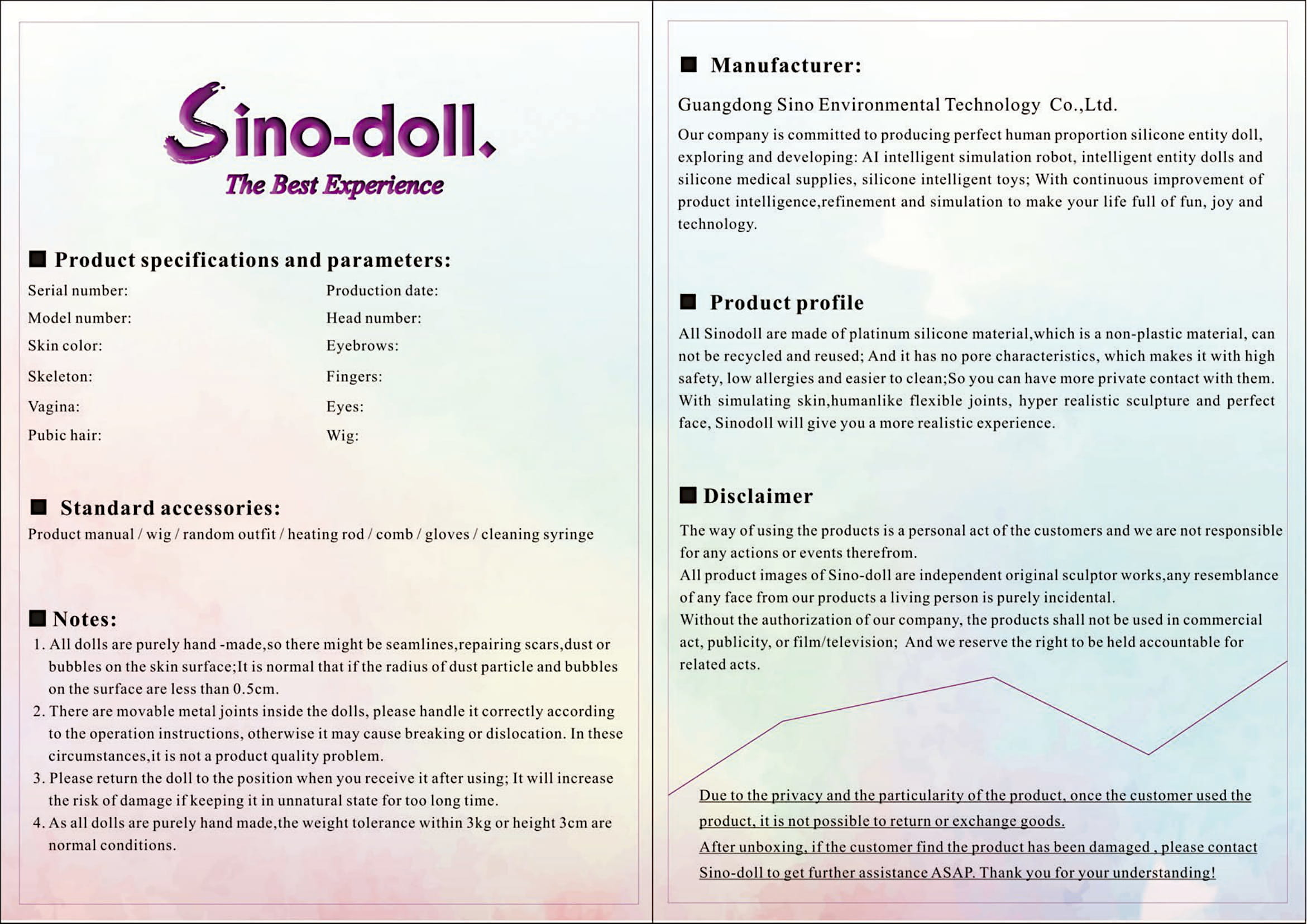 Sino Instruction Book-1