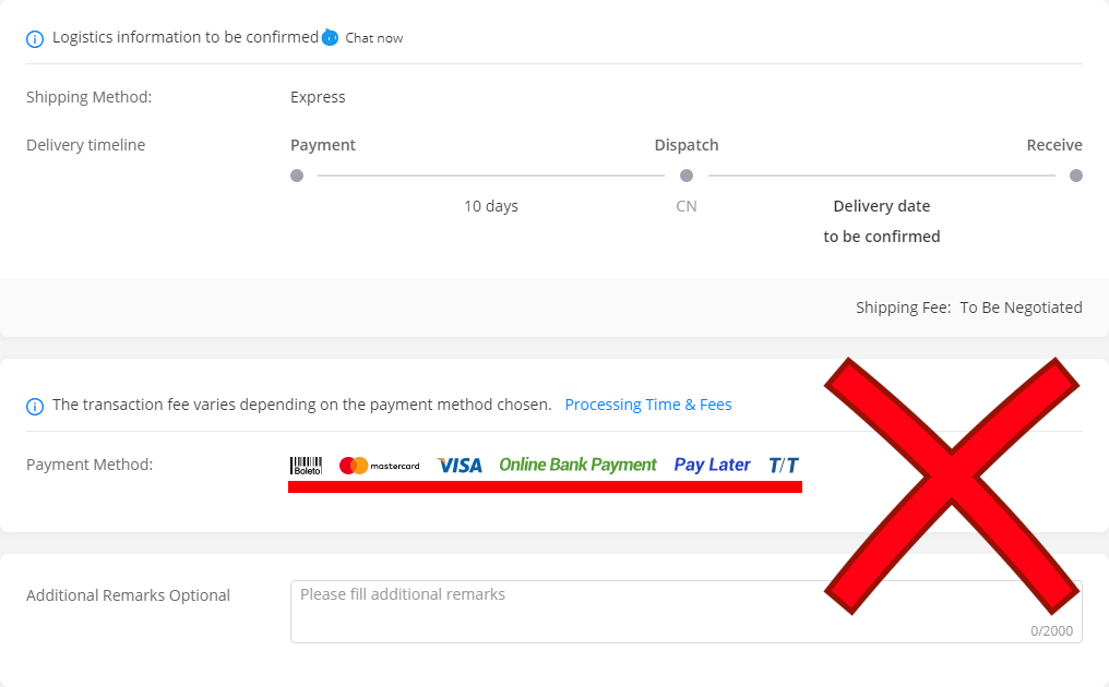 Payment plans wrong
