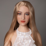 Golden long straight