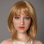 Golden short straight