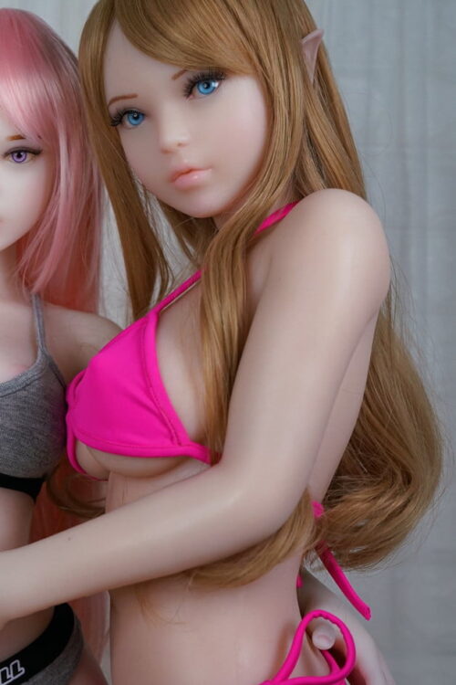 Phoebe elf 80cm Piper doll pink bikini