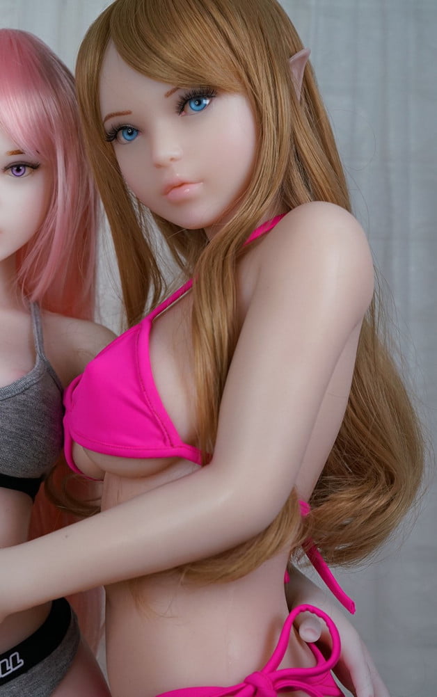 Phoebe elf 80cm Piper doll pink bikini